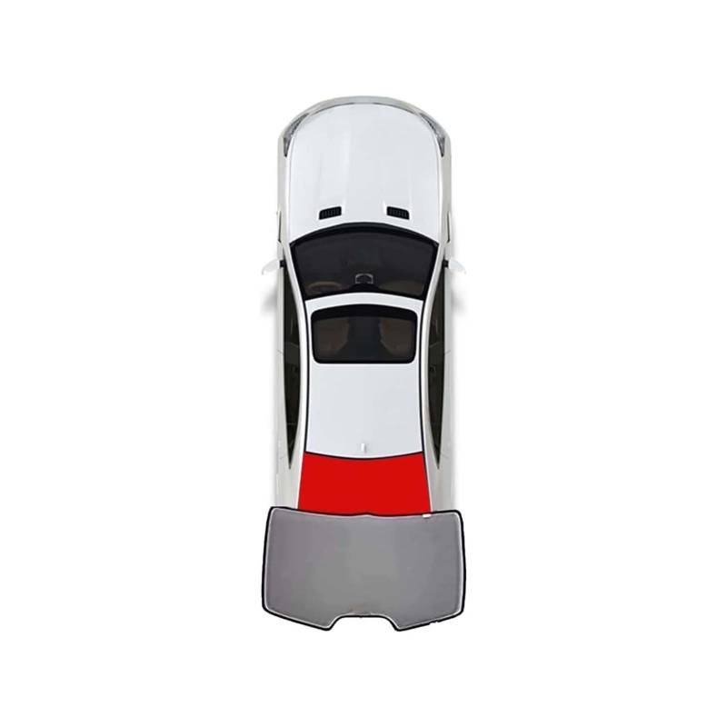 Sonnenschutz Auto Seitenscheibe, für Mercedes-Benz C-Class W205 2014- Magnetisch Sonnenschutz Auto Vorhang mit UV Schutz Autofenster Auto Baby Saugnapf Sonnenblende,A/1pcs Tailgate Window von ERSUOIO