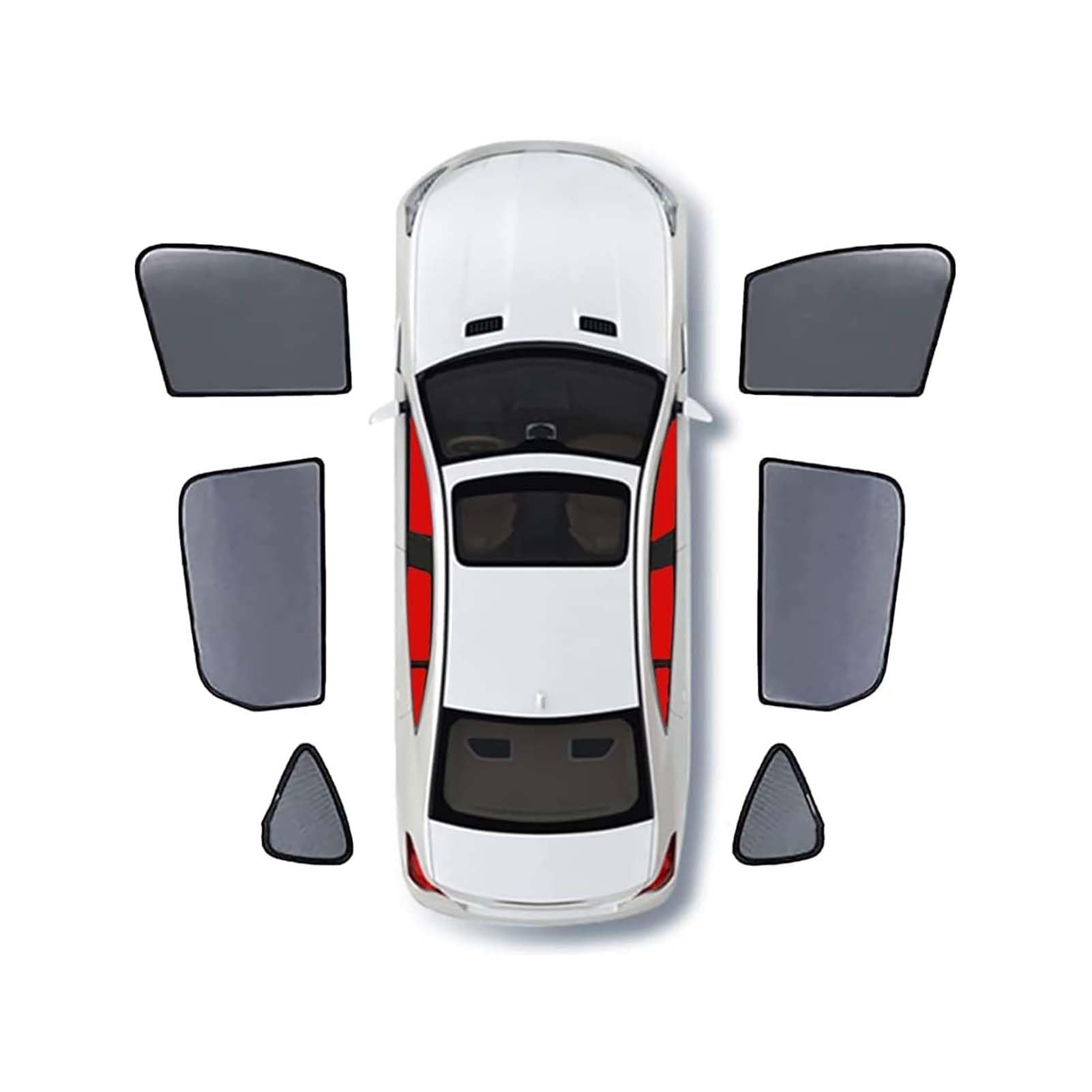 Sonnenschutz Auto Seitenscheibe, für Mercedes-Benz C-Class W205 2014- Magnetisch Sonnenschutz Auto Vorhang mit UV Schutz Autofenster Auto Baby Saugnapf Sonnenblende,G/6pcs Side Windows Sonnenschutz Auto Seitenscheibe, für Mercedes-Benz C-Class W205 2014- Magnetisch Sonnenschutz Auto Vorhang mit UV Schutz Autofenster Auto Baby Saugnapf Sonnenblende,G/6pcs Side Windows von ERSUOIO