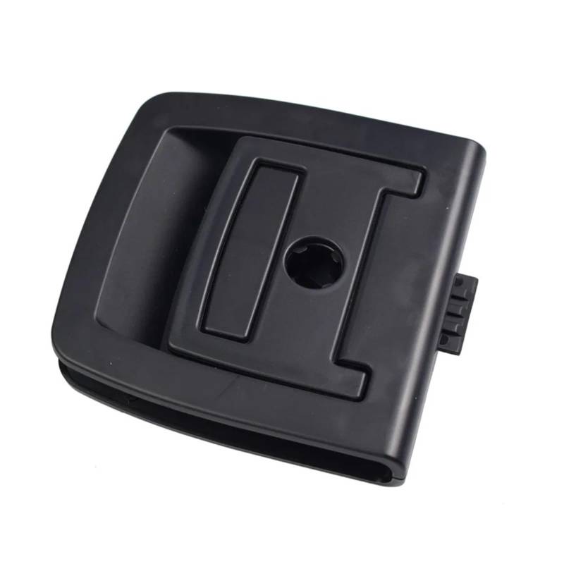 ERYCUN Kofferraumabdeckung Bodenplatte Matte Bodenteppich Kofferraumgriff Schlüsselloch, for BMW, for 5er E61 X5 X6 E70 E71 51476958161 Kofferraumdeckelgriffe(Black with Lock Hole) von ERYCUN