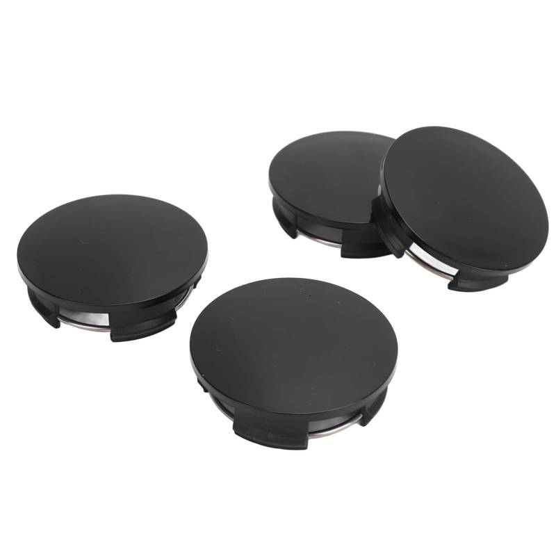 ABS -Metall -Rad -Mitte -Kappen Carbon Faserstil Hubcap -Abdeckung, Universelle 57 Mm, mit Metallklemmen Zur Vorbeugung von Wasser, Schlamm und Rost, Verbesserung der Visuellen von ERYUE