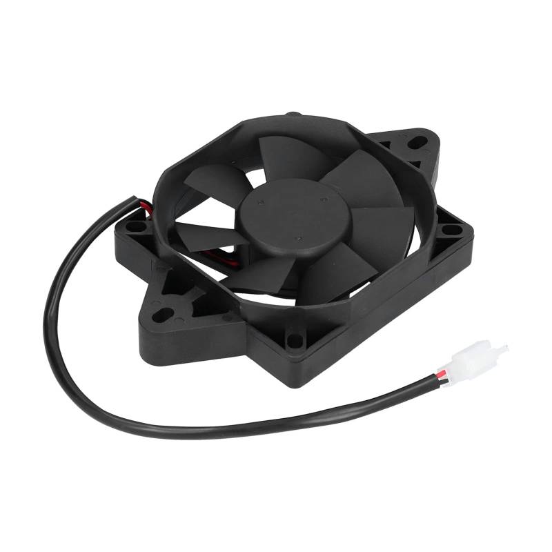 Cooling -Lüfter, 12 V 15W Universalzubehör für 150ccm 250ccm Motorrad ATV Go Kart, Bestehend aus Kunststoffmaterial aus Hochwertigem Qualität mit Standard -Sp von ERYUE