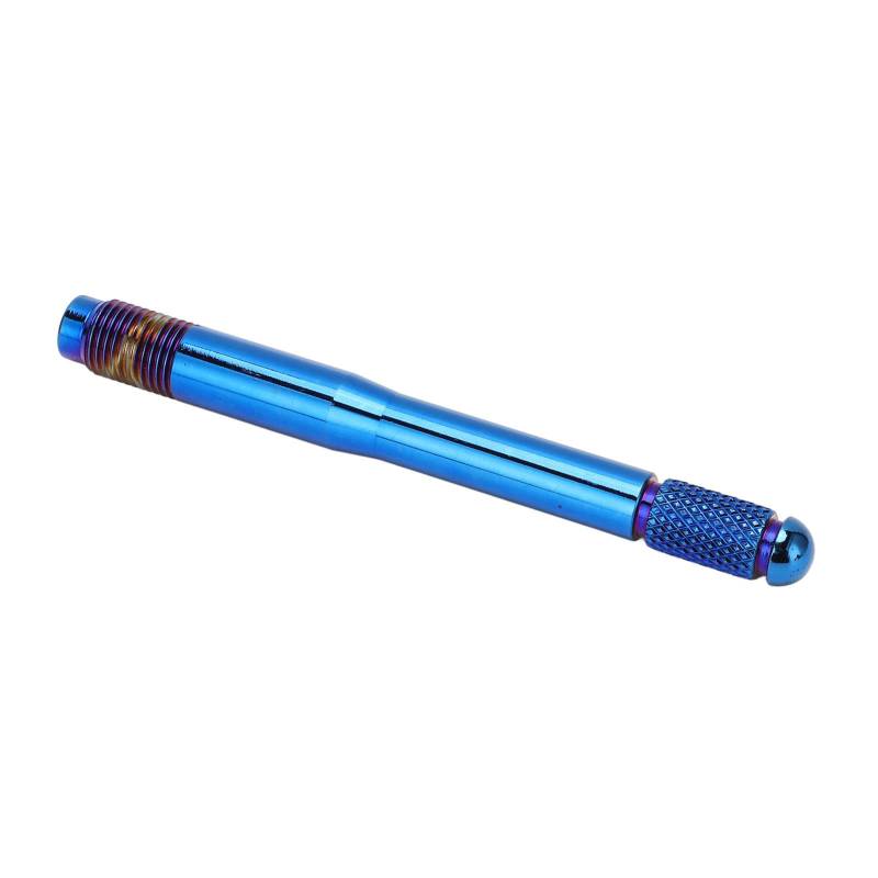 Edelstahl -Radhängerstift, 304 Universal Bluing Color Rim Stud Pilot Pilot, Radausrichtungsnadel für Auto (M14*1,5) von ERYUE