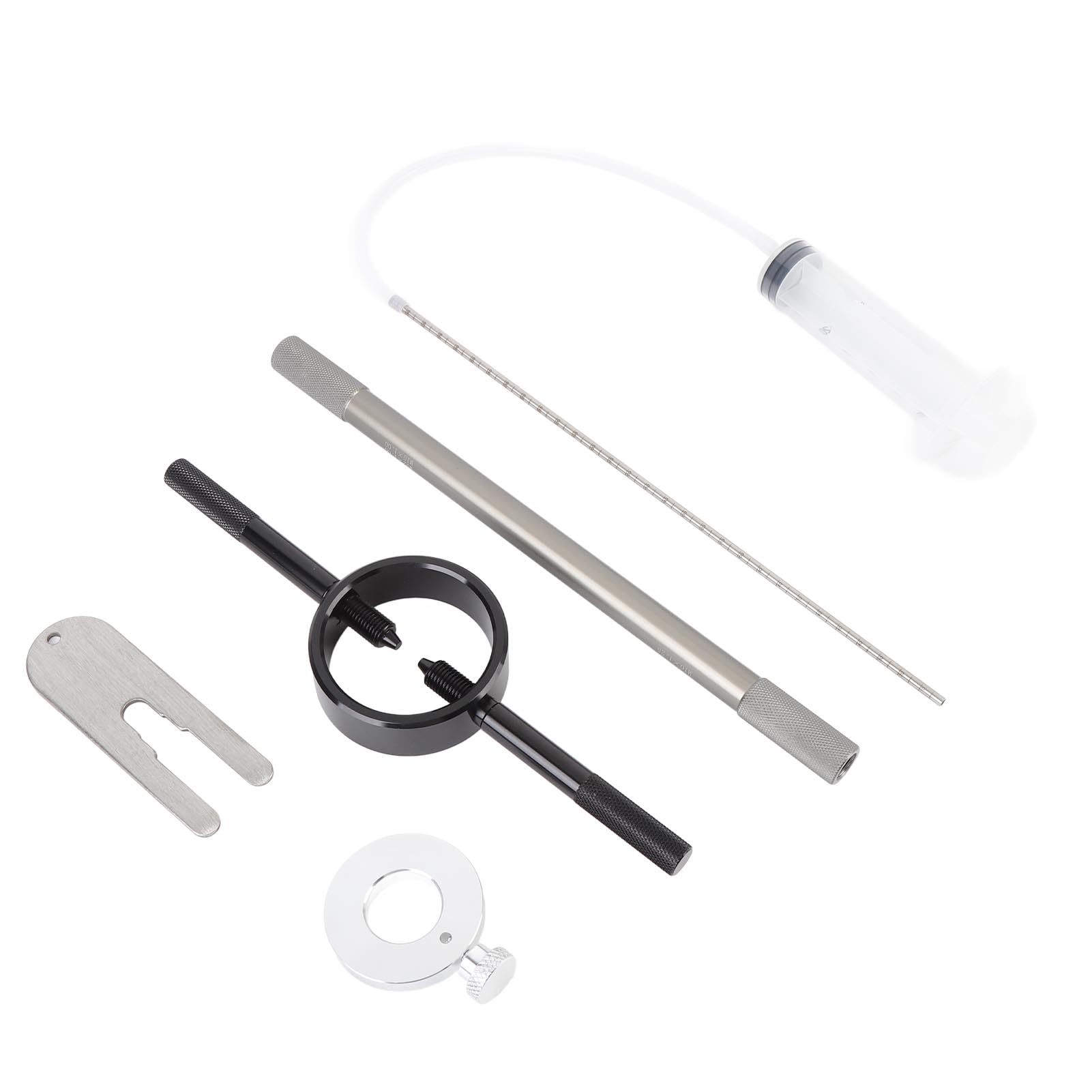 Fork Oil Level Tool Kit, Spritzensystem für die Meisten Regelmäßigen und Umgekehrten Gabeln, Wechseln Sie Gabelöl Selbst Mühelos, Verfügt über das Holding -Werkzeug und Fork Oil Level Tool Kit, Spritzensystem für die Meisten Regelmäßigen und Umgekehrten Gabeln, Wechseln Sie Gabelöl Selbst Mühelos, Verfügt über das Holding -Werkzeug und von ERYUE
