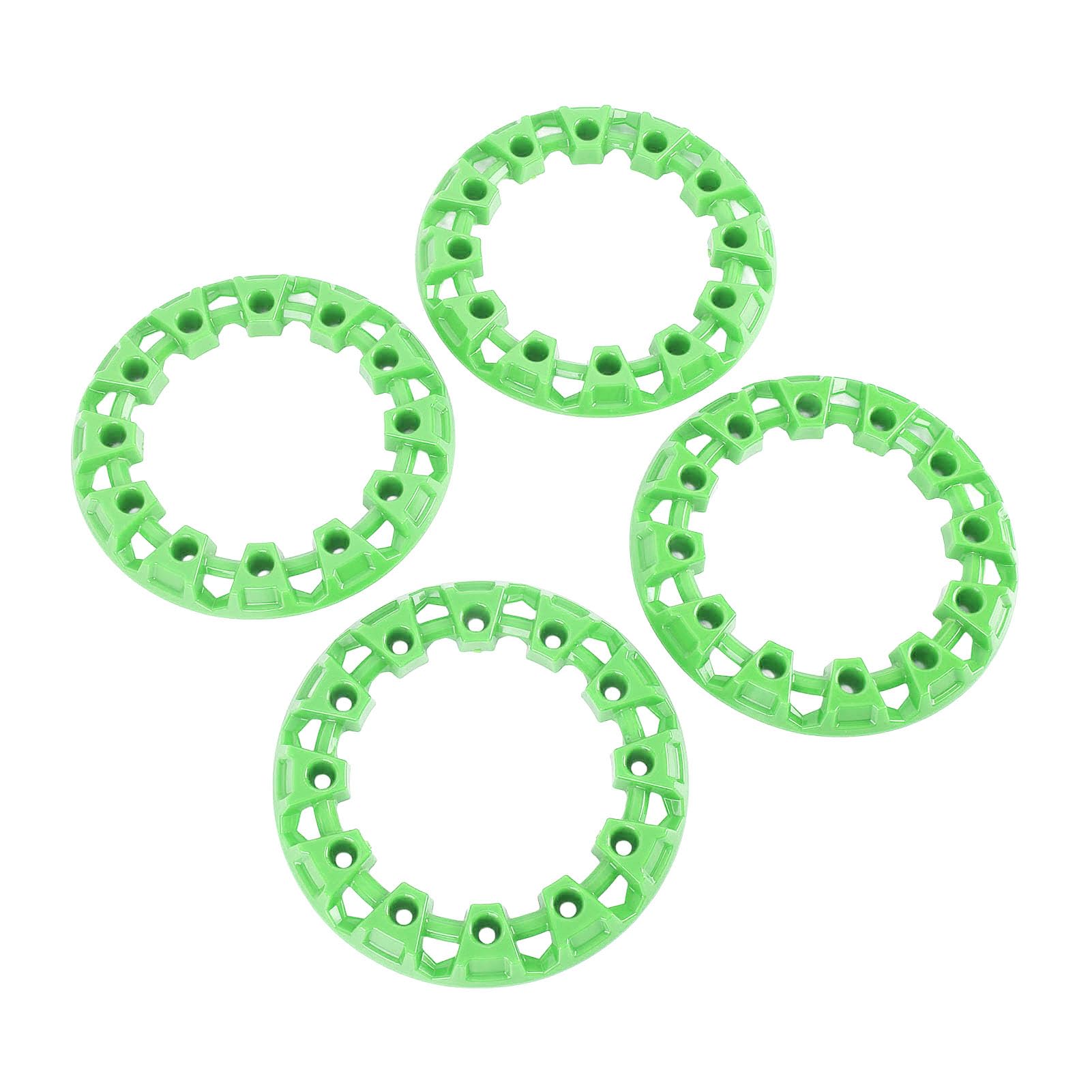Go Kart Wheel Hub -Trimm, ATV, Kart -Radverkleidung, 6 -Zoll -Hub -Hub -Deckungsschutz für Reifenschutz, Stilvolle Dekoration mit Einfacher DIY -Installation (Grün) von ERYUE