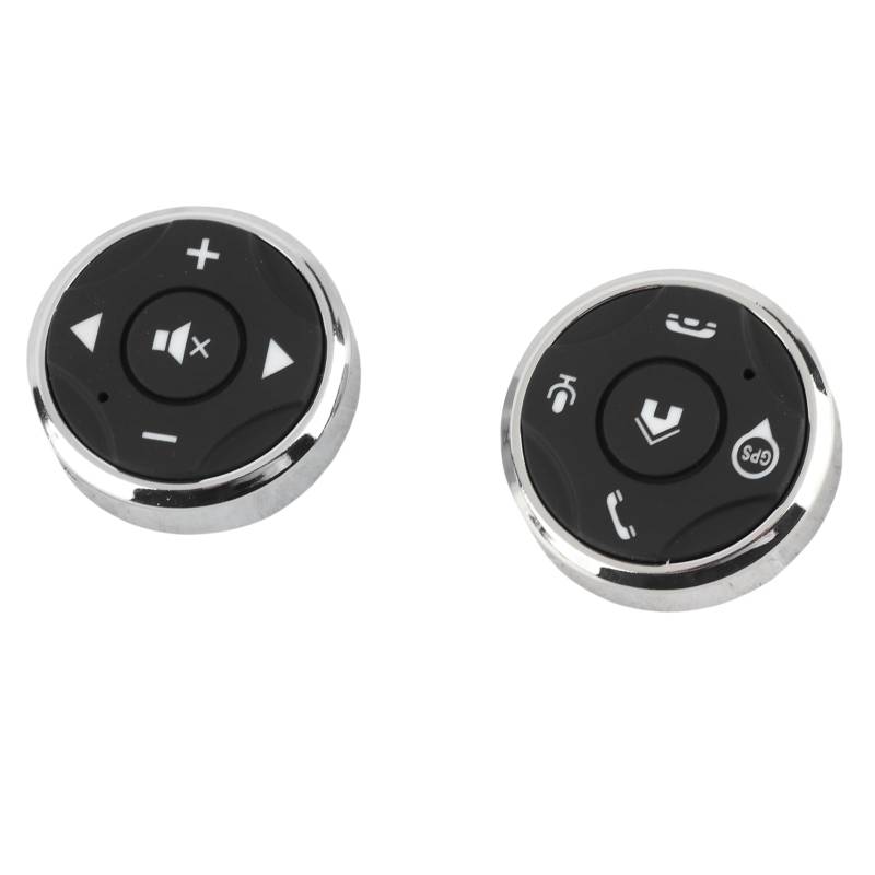 Lenkradbutton -Controller, USB -wiederaufladbar, Unterstützung für -Multimedia -Player, Einfach zu Installieren, Long Service Life von ERYUE