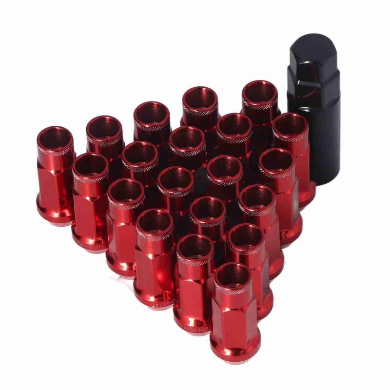 Premium Metall Wheel Lug Nut, 20pcs M12X1.25 Universal Car Lug Nuts, Rostfeste, Robuste, Leicht zu Installierende, Professionelle Fertigung, ästhetisch Ansprechend, Geeignet für von ERYUE