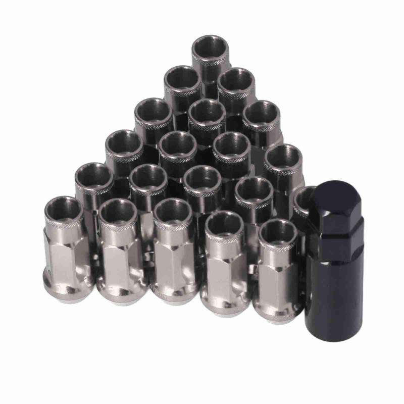 Premium Metall Wheel Lug Nut, 20pcs M12X1.25 Universal Car Lug Nuts, Rostfeste, Robuste, Leicht zu Installierende, Professionelle Fertigung, ästhetisch Ansprechend, Geeignet für von ERYUE