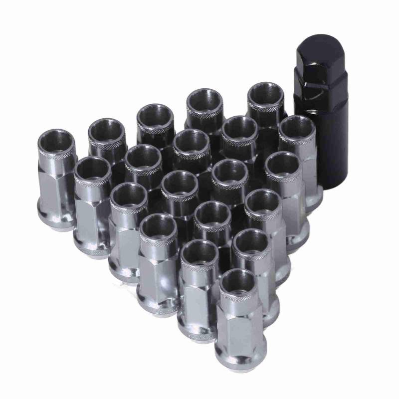Premium Metall Wheel Lug Nut, 20pcs M12X1.25 Universal Car Lug Nuts, Rostfeste, Robuste, Leicht zu Installierende, Professionelle Fertigung, ästhetisch Ansprechend, Geeignet für von ERYUE