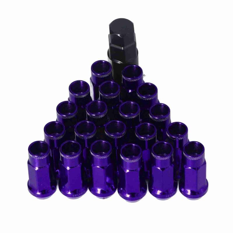 Premium Metall Wheel Lug Nut, 20pcs M12X1.25 Universal Car Lug Nuts, Rostfeste, Robuste, Leicht zu Installierende, Professionelle Fertigung, ästhetisch Ansprechend, Geeignet für von ERYUE