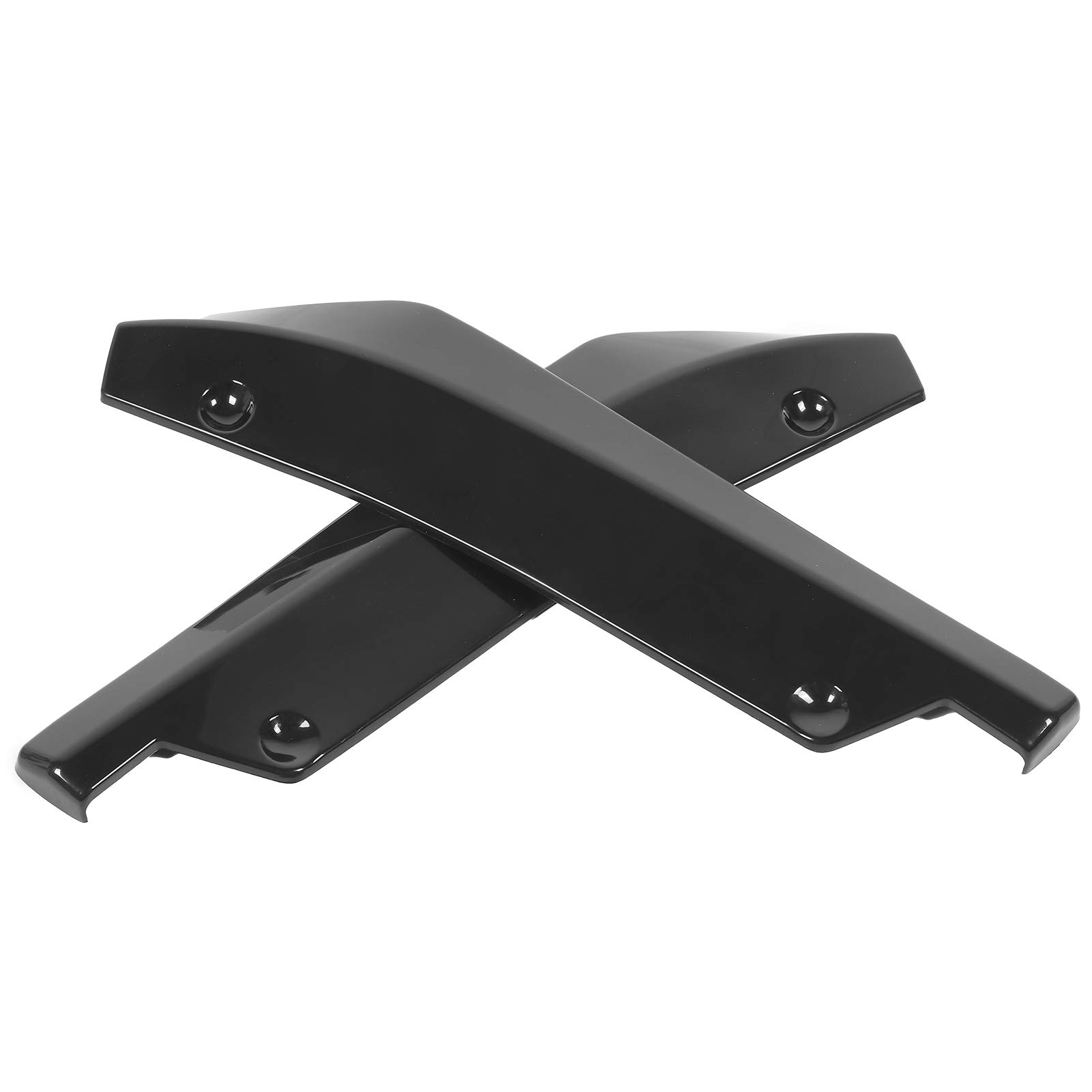 Universal Glossy Black Heck Stoßfänger Lippen -Diffusor -Spoiler, Stilvoll und Großzügig, Erhöht die Leistung, Breite Anwendung, Einfache Installation, Bestehend aus von ERYUE
