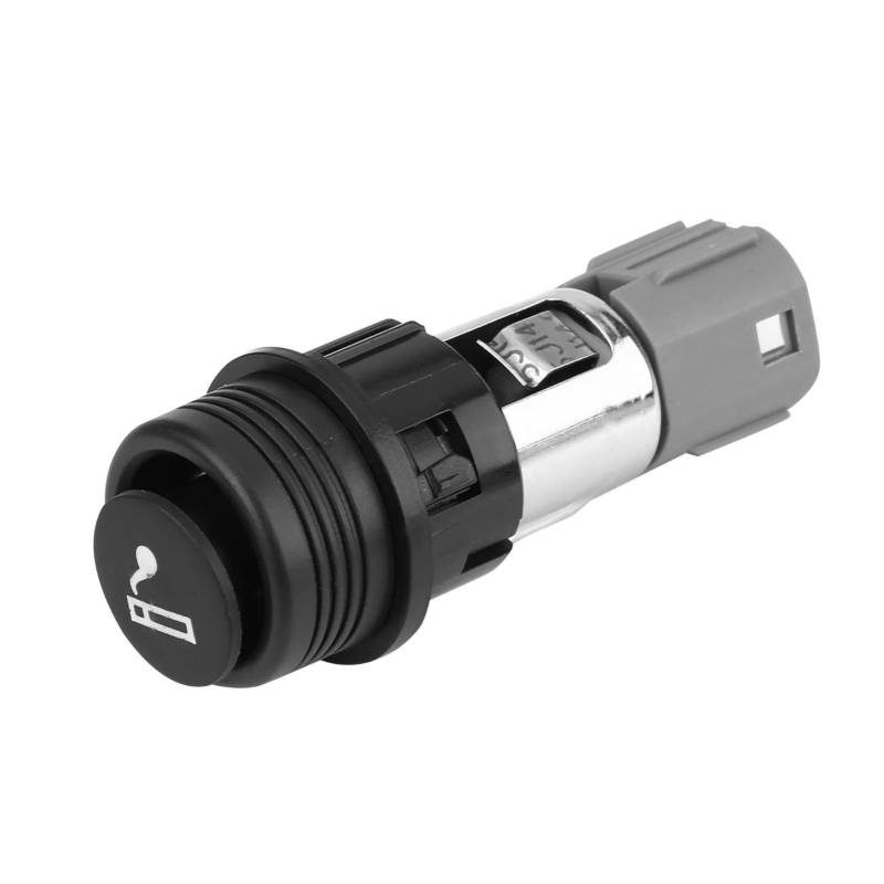 Vernickeltes Design, Nicht Leicht zu Rosten, Unten Keramik Design, 12V Zigaretten Anzünder Stecker, Exquisite Verarbeitung, Stabile Leistung, Universal Komplette Zigaretten von ERYUE