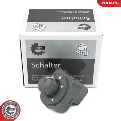 Esen Skv Schalter, Außenspiegelverstellung [Hersteller-Nr. 38SKV542] für Citroën, Fiat, Peugeot von ESEN SKV