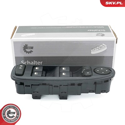 Esen Skv Schalter, Fensterheber [Hersteller-Nr. 37SKV433] für Citroën von ESEN SKV