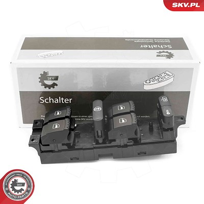 Esen Skv Schalter, Fensterheber [Hersteller-Nr. 37SKV509] für VW von ESEN SKV