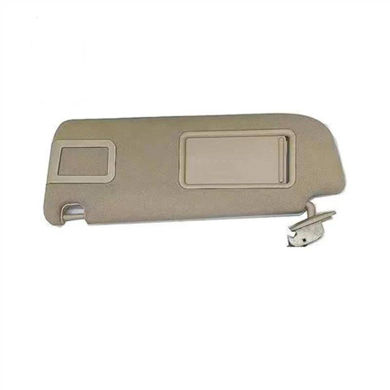 Auto LHD Innere Sonnenblende Sonnenblende Sonnenschutz Für A6 C6 2005 2006 2007 2008 2009 2010 2011 Auto Polarisierte Sonnenblende(Beige Left) von ESPYN