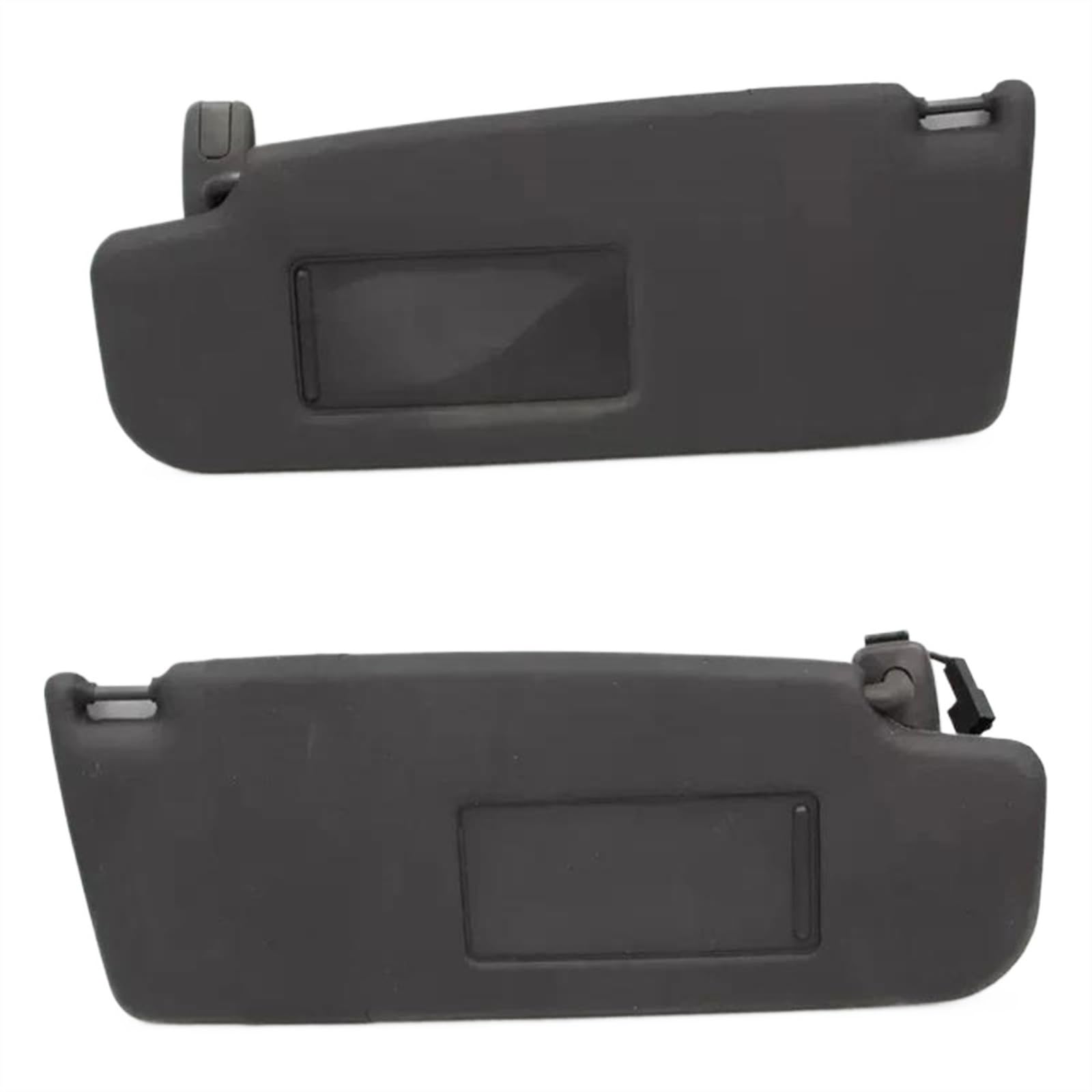 Auto LHD Innere Sonnenblende Sonnenblende Sonnenschutz Mit Spiegel Für VW Für Golf 6 MK6 Für GTI 2009 2010 2011 2012 Auto Polarisierte Sonnenblende(Black a Pair) von ESPYN