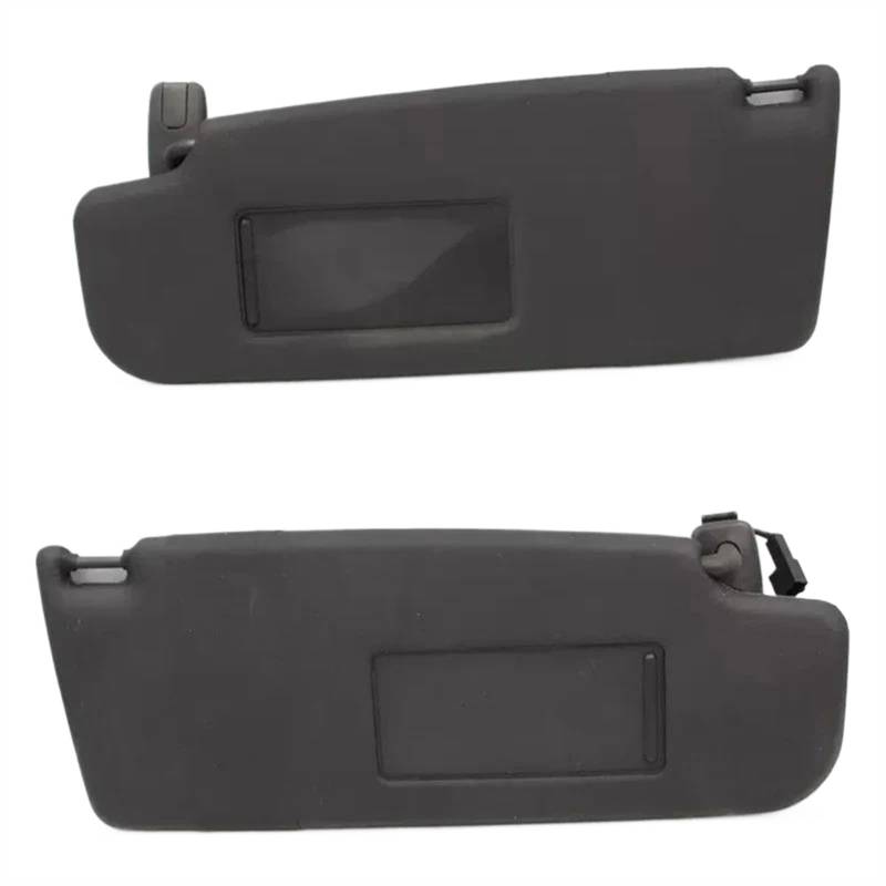 Auto LHD Innere Sonnenblende Sonnenblende Sonnenschutz Mit Spiegel Für VW Für Golf 6 MK6 Für GTI 2009 2010 2011 2012 Auto Polarisierte Sonnenblende(Black a Pair) von ESPYN