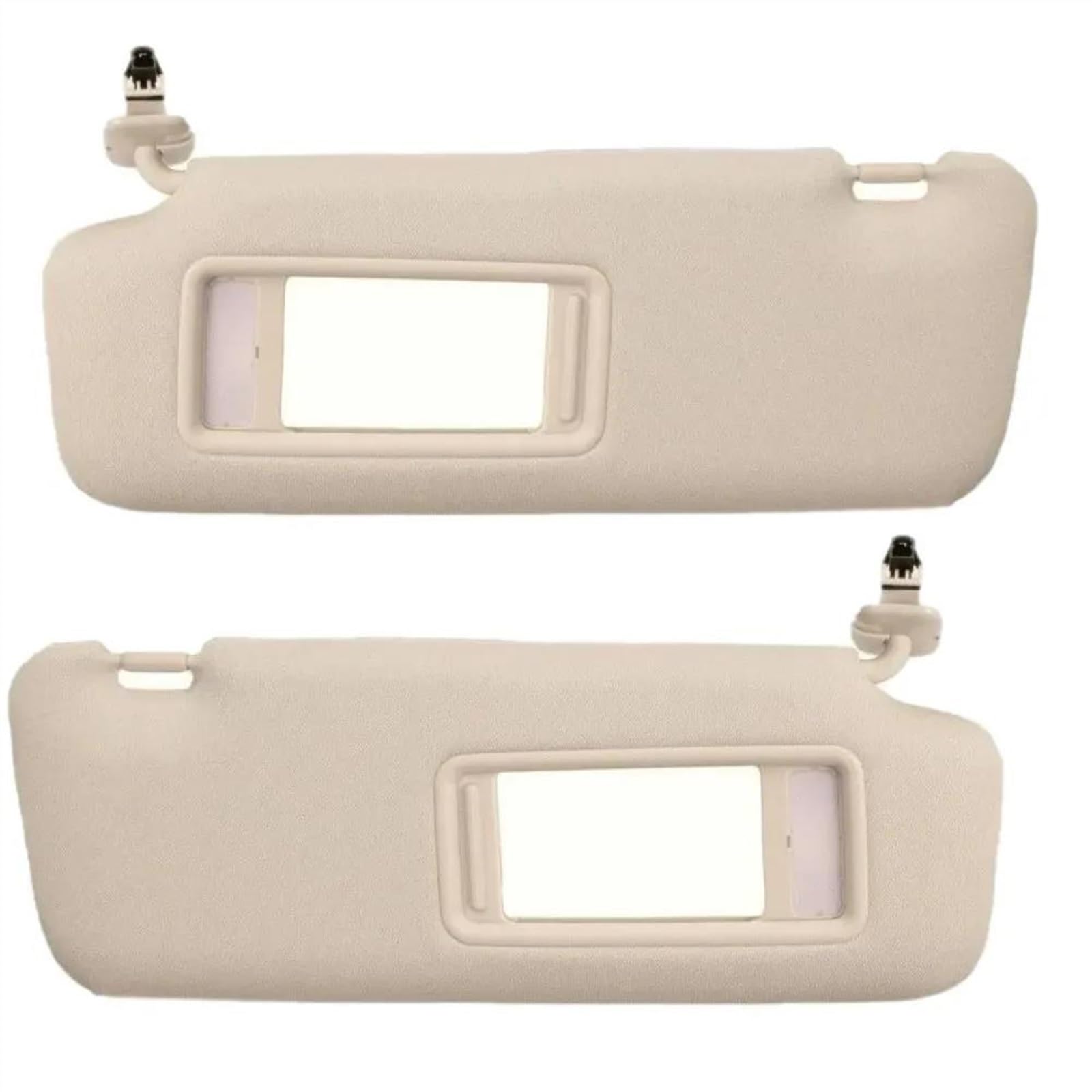 Auto-Sonnenblende, Linke Seite, Rechte Seite, Fahrerseite, Beifahrerseite, Sonnenblende Für Mazda Für CX-9 2010 2011 2012 2013 2014 2015 Auto Polarisierte Sonnenblende(Beige Left and Right) von ESPYN