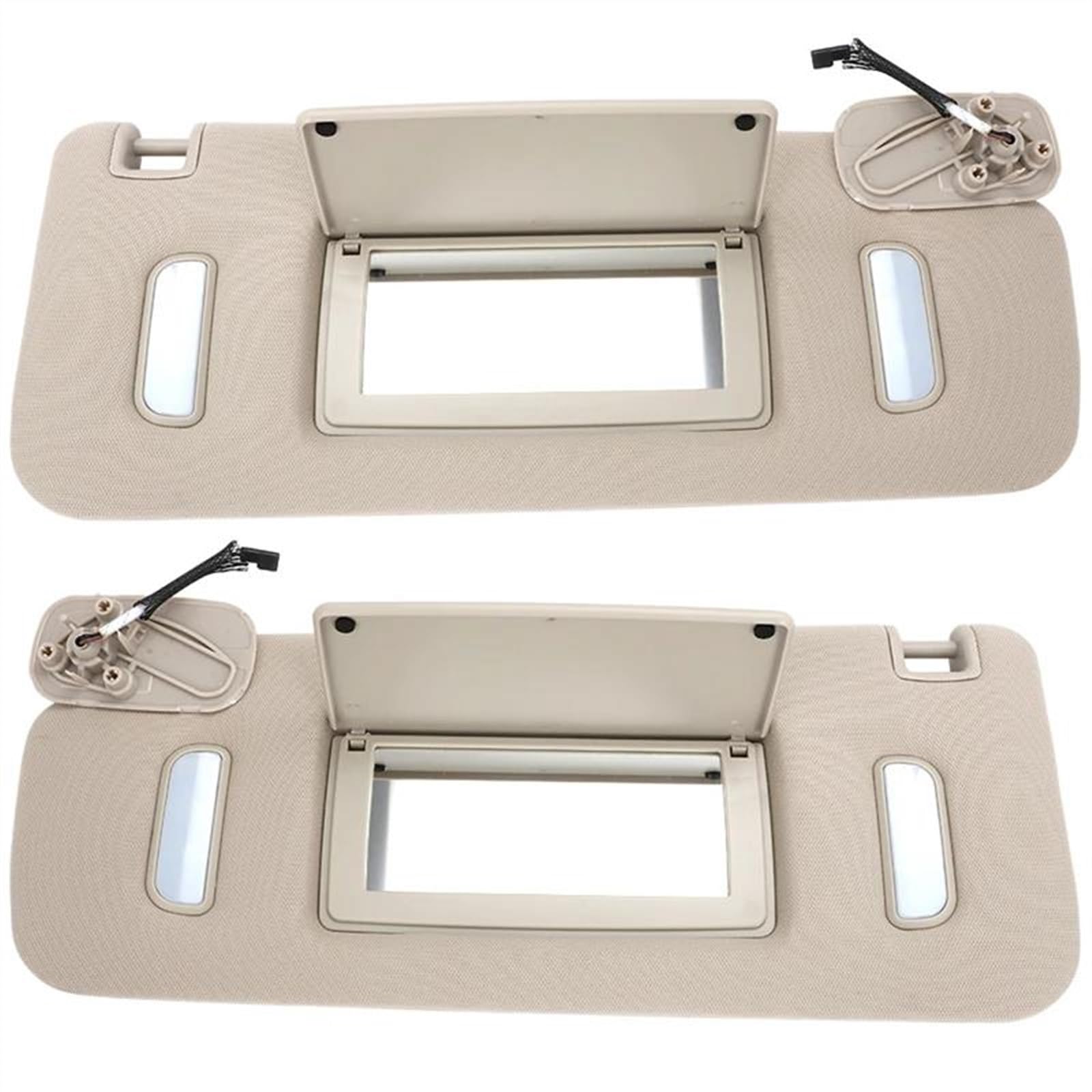 Auto-Sonnenblende Für Chevrolet Für Avalanche Für Silverado Für Suburban Für Tahoe 2007-2014, Linke Und Rechte Seite, Sonnenschutz Auto Polarisierte Sonnenblende(1 Paar) von ESPYN