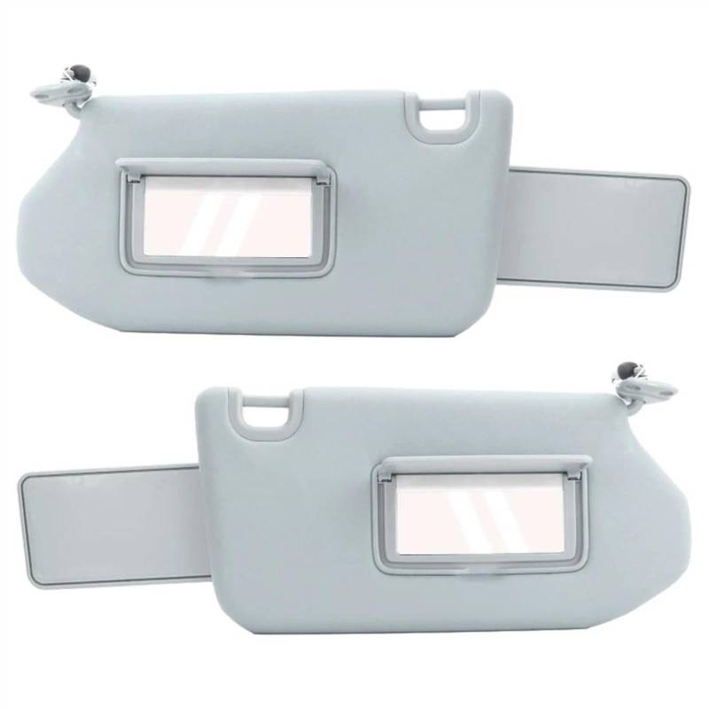 Auto Sonnenblende Schatten Für Nissan Für Pathfinder R52 2013-2017 Für Infiniti QX60 96401-9PB0A Sonnenblende 96400-9PB0A Auto Polarisierte Sonnenblende(Grey A Pair) von ESPYN