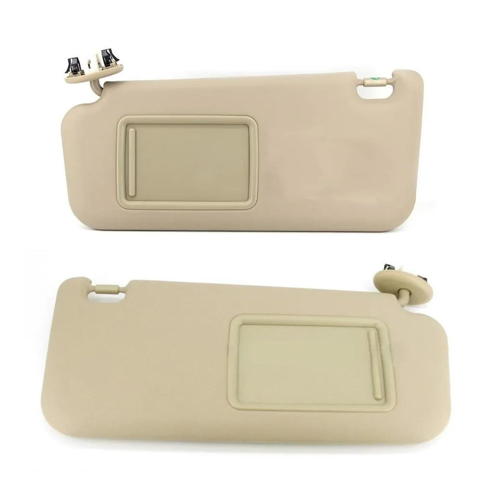 Beige Grau Auto Sonnenblende Links Rechts Seite Fahrerseite Beifahrerseite Für Toyota Für RAV4 2006 2007 2008 2009 2010 2011 2012 Auto Polarisierte Sonnenblende(Beige Left and Right) von ESPYN