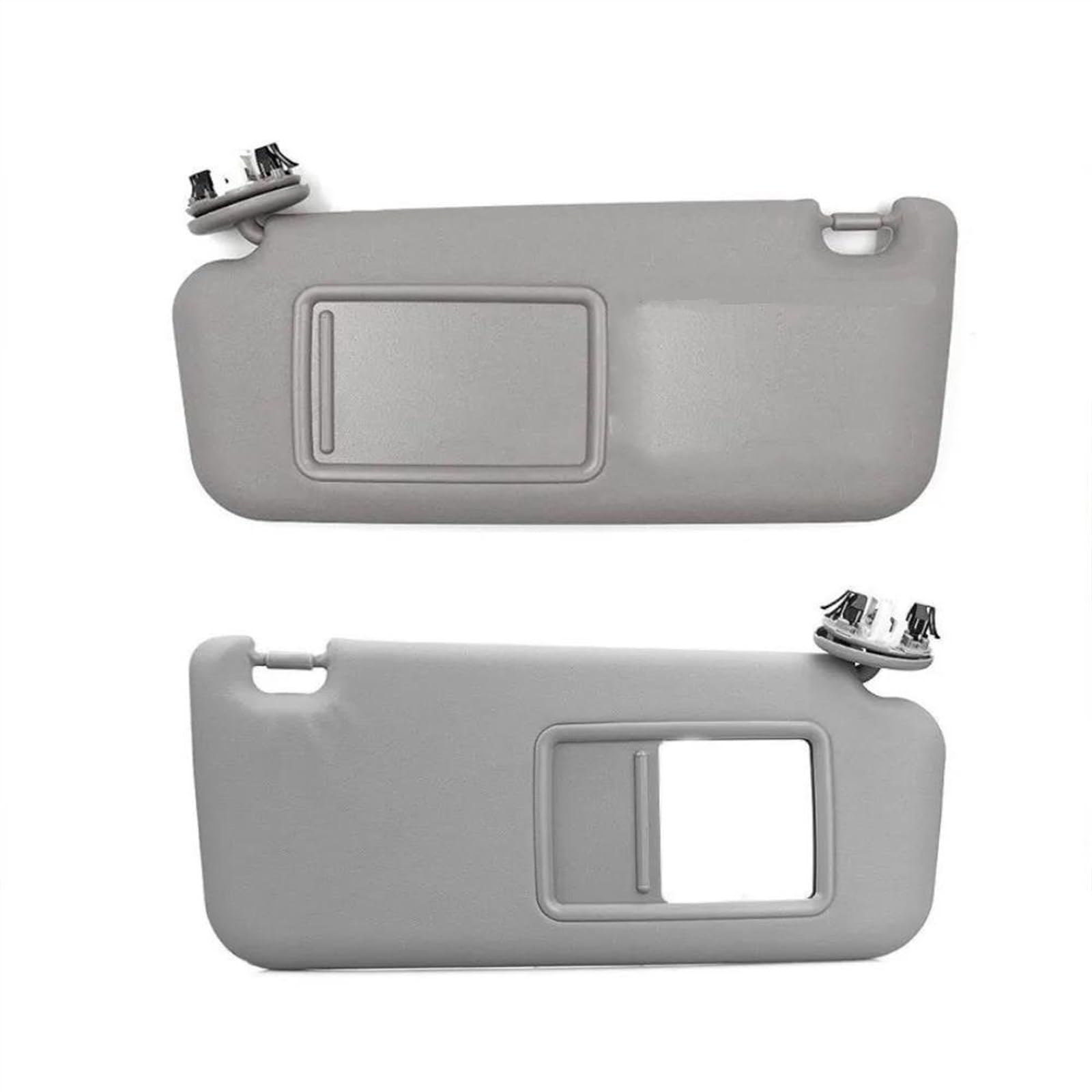 Beige Grau Auto Sonnenblende Links Rechts Seite Fahrerseite Beifahrerseite Für Toyota Für RAV4 2006 2007 2008 2009 2010 2011 2012 Auto Polarisierte Sonnenblende(Grey Left and Right) von ESPYN