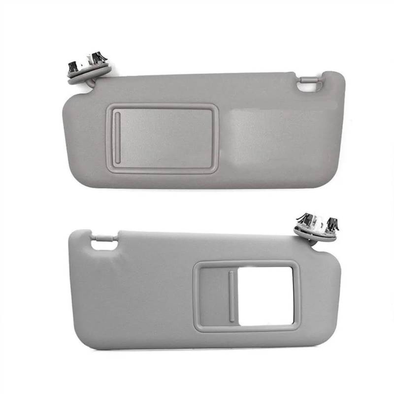 Beige Grau Auto Sonnenblende Links Rechts Seite Fahrerseite Beifahrerseite Für Toyota Für RAV4 2006 2007 2008 2009 2010 2011 2012 Auto Polarisierte Sonnenblende(Grey Left and Right) von ESPYN
