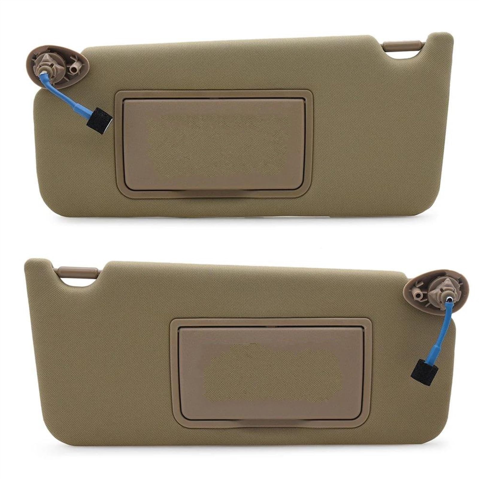Beige Sonnenblende Links Rechts Fahrer-/Beifahrerseite Auto Sonnenblende Schatten Für Accord Coupe Limousine Für Crosstour 2008-2012 Auto Polarisierte Sonnenblende(Beige Left and Right) von ESPYN