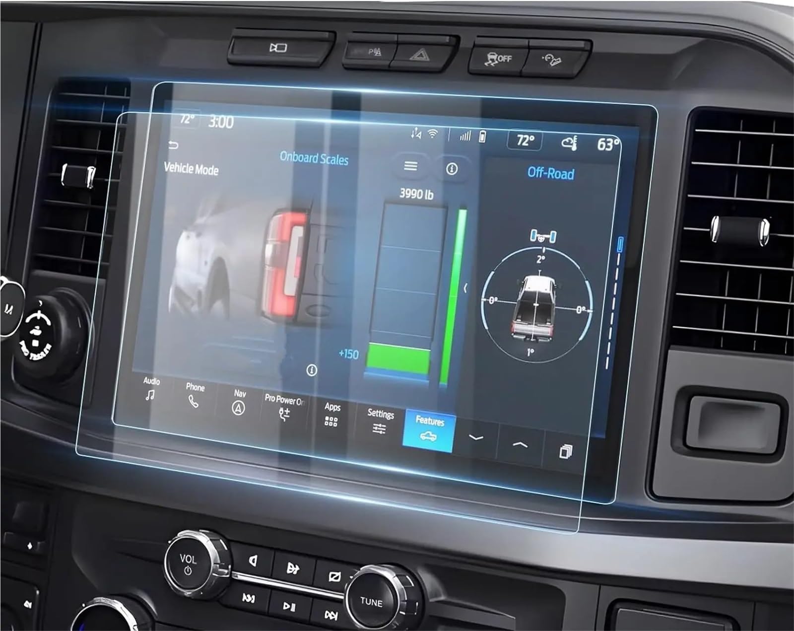 Displayschutzfolie Für Ford Für Super Für Duty Für F250 Für F350 Für F450 2023 2024 12 Zoll Touchscreen Navigation GPS Schutz PET Film Zubehör Navigationsschutzfolie Displayschutzfolie Für Ford Für Super Für Duty Für F250 Für F350 Für F450 2023 2024 12 Zoll Touchscreen Navigation GPS Schutz PET Film Zubehör Navigationsschutzfolie von ESPYN