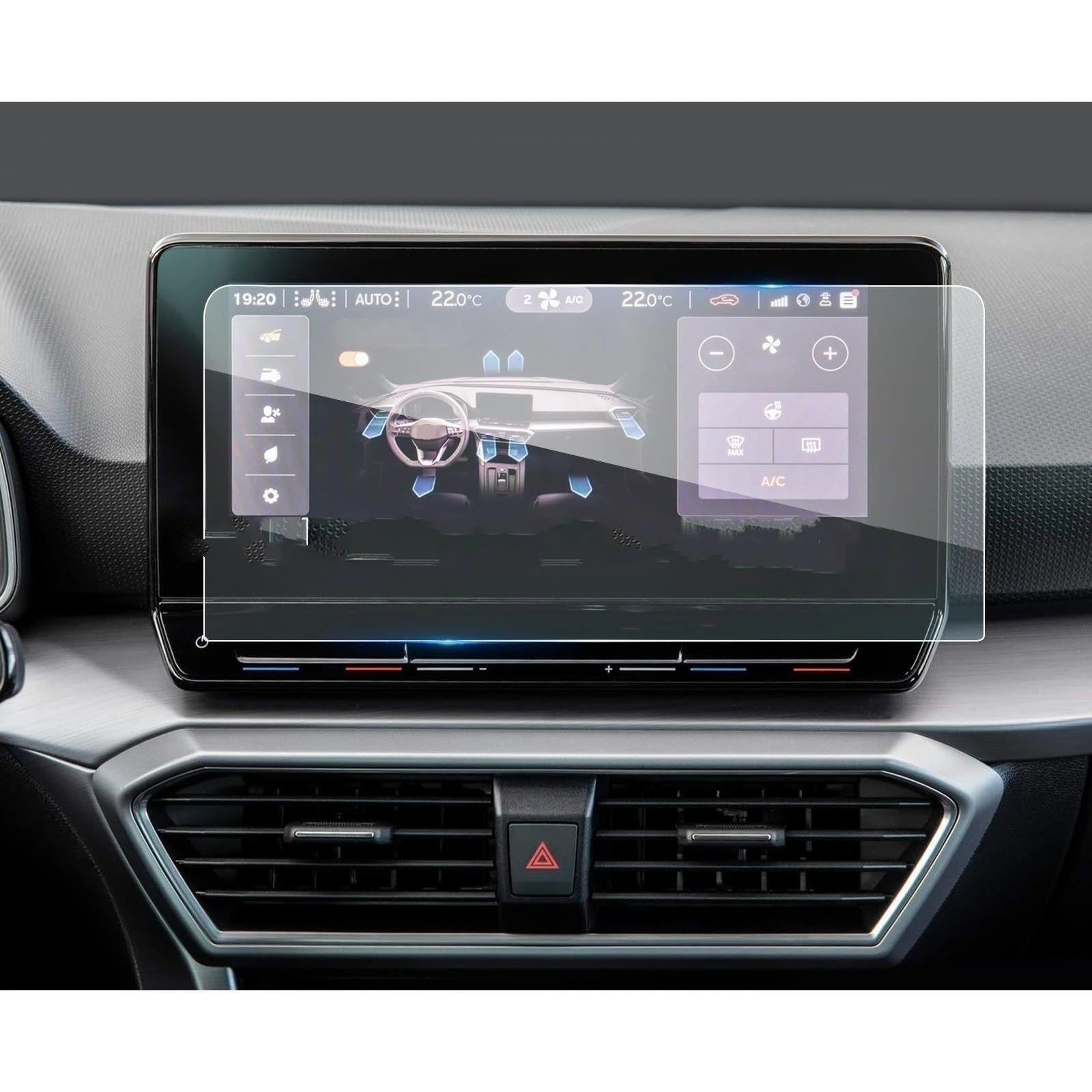 Displayschutzfolie Für Sitz Für Leon Für MK4 2020 Auto 10 Zoll Auto GPS Navigation Anti-srfatch Zubehör Gehärtetem Glas Bildschirm Schutz Film Navigationsschutzfolie Displayschutzfolie Für Sitz Für Leon Für MK4 2020 Auto 10 Zoll Auto GPS Navigation Anti-srfatch Zubehör Gehärtetem Glas Bildschirm Schutz Film Navigationsschutzfolie von ESPYN