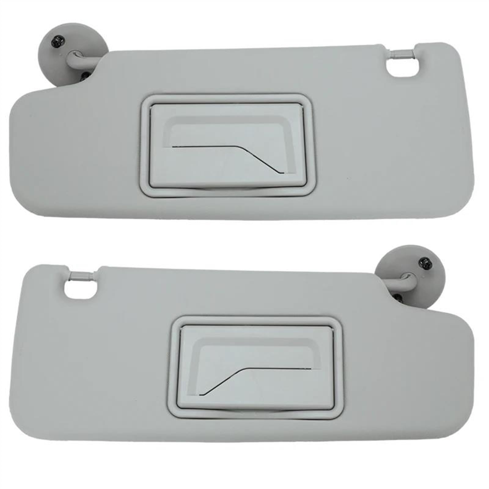 Für Chevrolet Für Aveo Für Spark Für Sonic 2012-2020 Auto Links Rechts Seite Sonnenschirm Sonnenschutz Sonnenblende Mit Spiegel Visier Auto Polarisierte Sonnenblende(Left-Right) von ESPYN