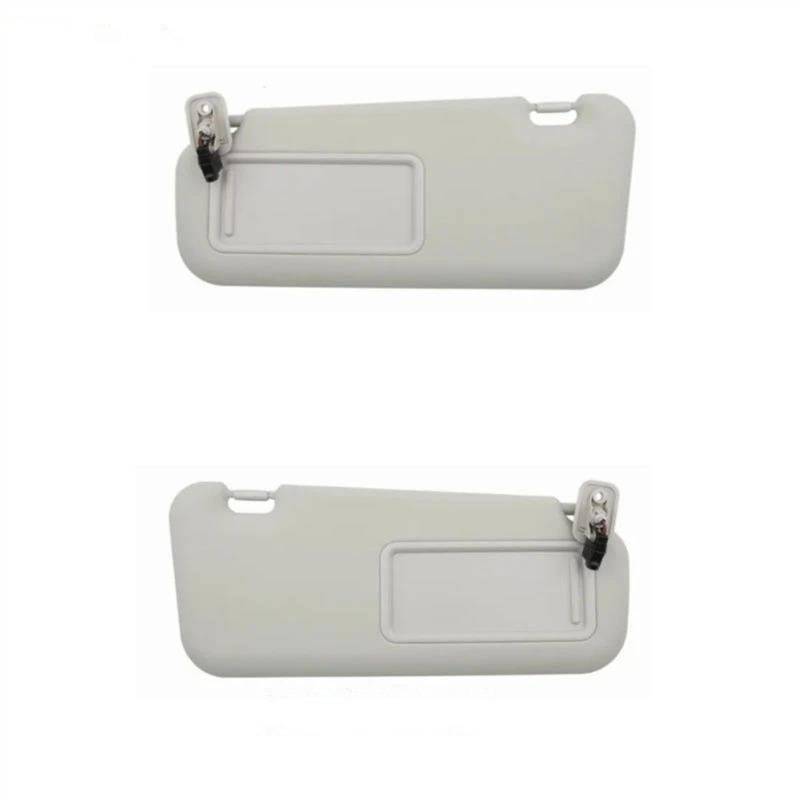 Für Mazda 3 Für Fließheck 2010 2011 2012 2013 Sonnenblende Mit Spiegel BBM2-69320C-75 Innen Auto Zubehör Auto Polarisierte Sonnenblende(Grey Left and Right) von ESPYN