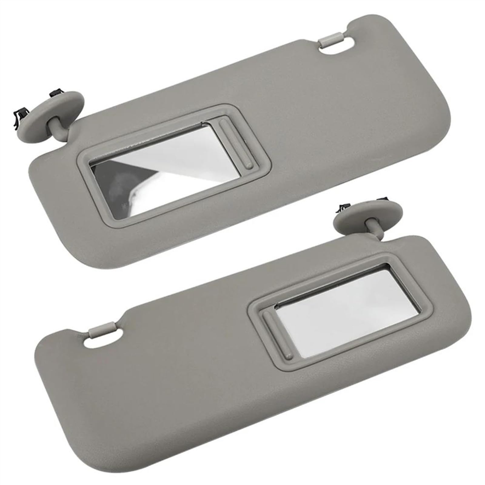 Für Toyota Für Auris Für Corolla 2010 2011 2012 2013 Autoinnenraum-Sonnenblende Mit Spiegel-Sonnenblende Sonnenschutz Auto Polarisierte Sonnenblende(Grey 1 Pair) von ESPYN