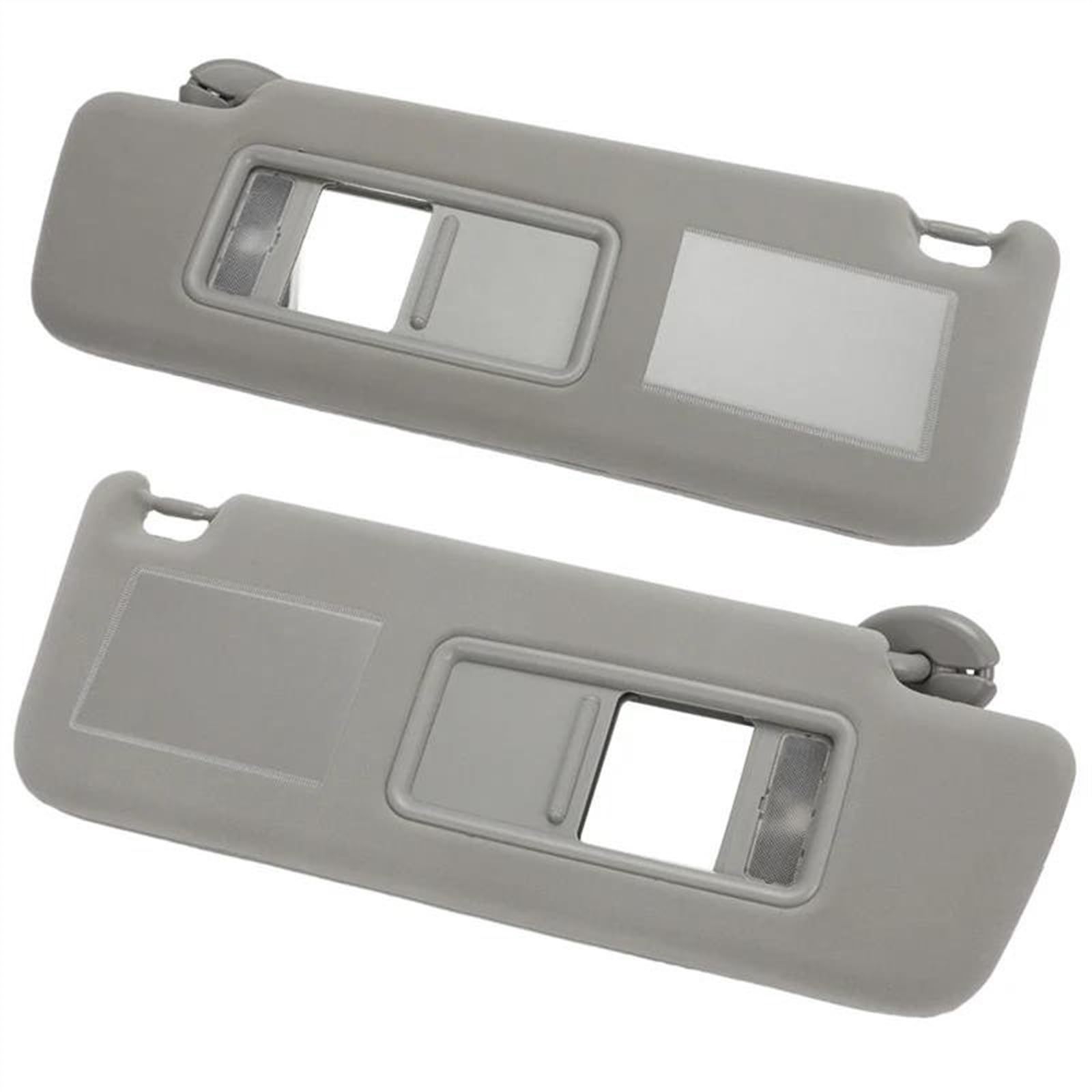 Für Toyota Für Land Für Cruiser J12 Für Prado LC120 Auto Front Sonnenblende Innen Dach Sonnenblende Sonnenschutz Sonnenschirm 74310-6A020 Auto Polarisierte Sonnenblende(A Pair of Gray) von ESPYN