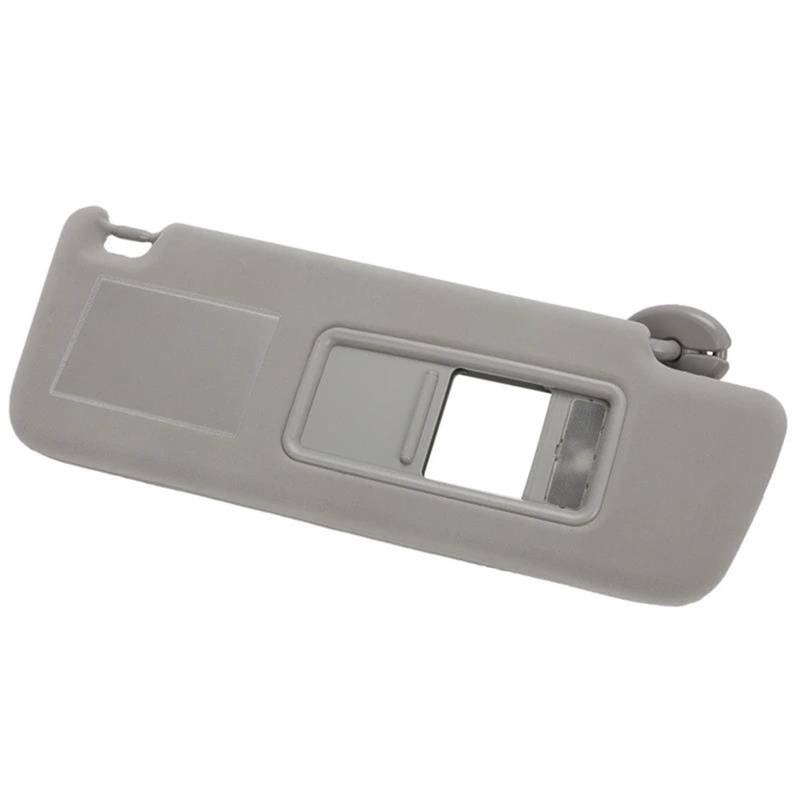 Für Toyota Für Land Für Cruiser J12 Für Prado LC120 Auto Front Sonnenblende Innen Dach Sonnenblende Sonnenschutz Sonnenschirm 74310-6A020 Auto Polarisierte Sonnenblende(Gray Right) von ESPYN