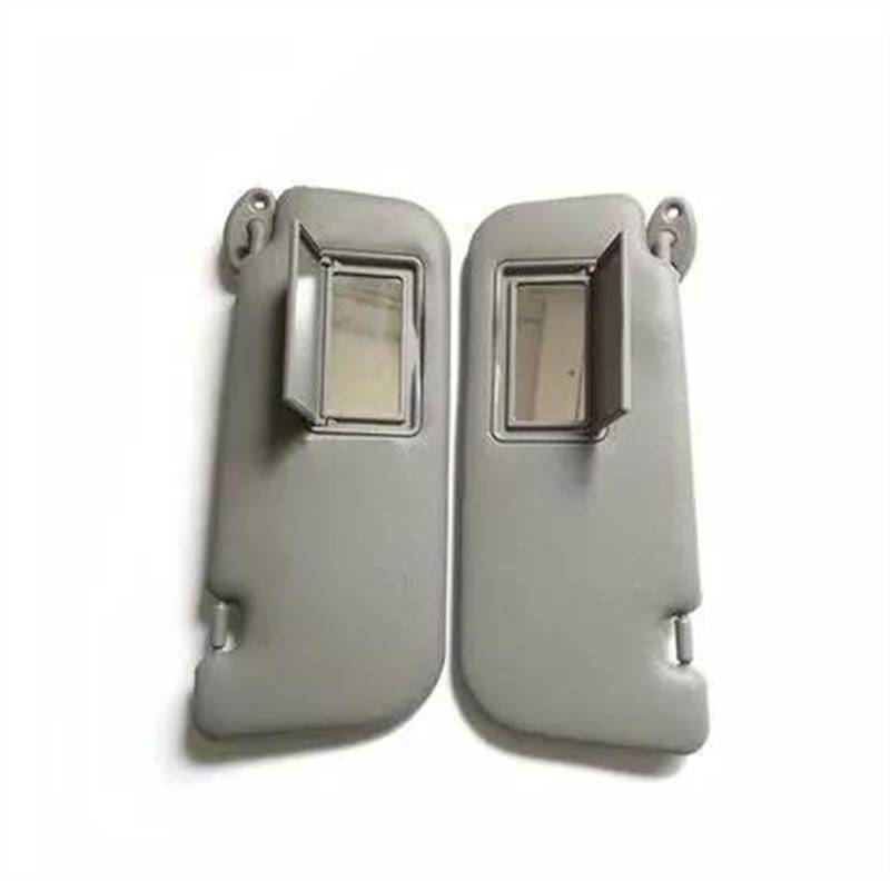 Für Toyota Für Vios 2014 2015 2016 2017 2018 2019 2020 Auto Vorne Links/Rechts Sonnenblende Panel Sonnenblende Mit Make-up Spiegel Auto Polarisierte Sonnenblende(A Pair Grey) von ESPYN