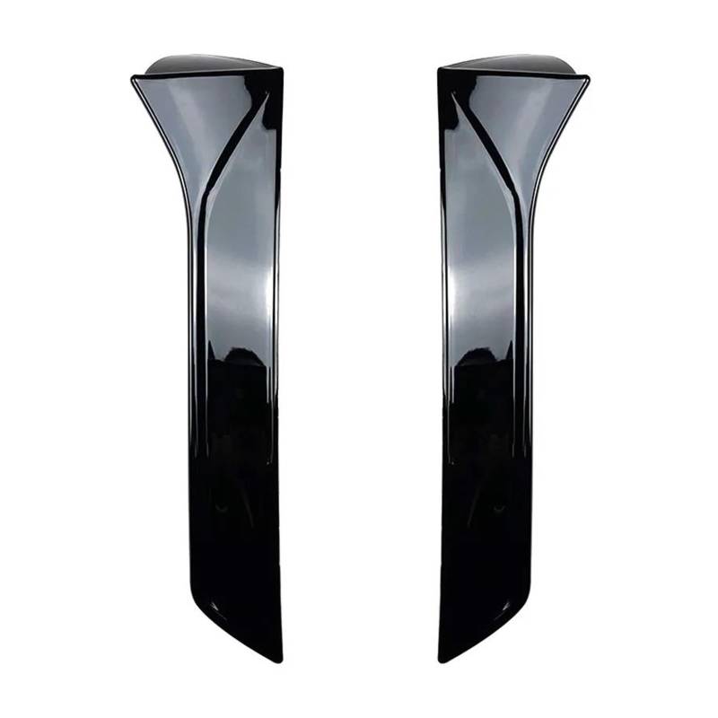 Rear Spoiler Flaps 2 Stück Heckscheiben-Seiten-Autospoiler Heckflügel-Styling Auto-Canards-Splitte Glänzend Schwarz Für Sitz Für Leone 5F Für FR MK3 MK3.5 2012 – 2021 Auto Heckflügel(Glossy Black) von ESPYN