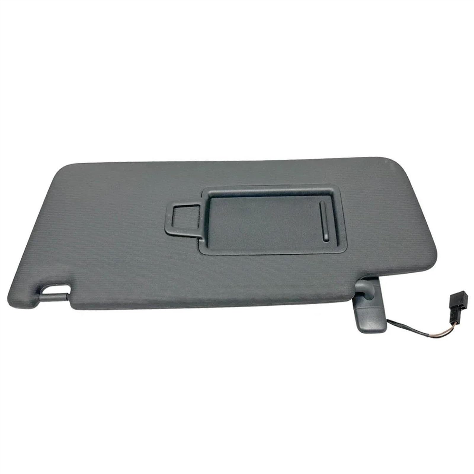 Schwarze Innensonnenblende Mit Spiegel Für VW Für Tiguan MK2 Für Touran Für Skoda Für Kodiaq 2020 5TA857551 5TA857552 Auto Polarisierte Sonnenblende(Links) von ESPYN