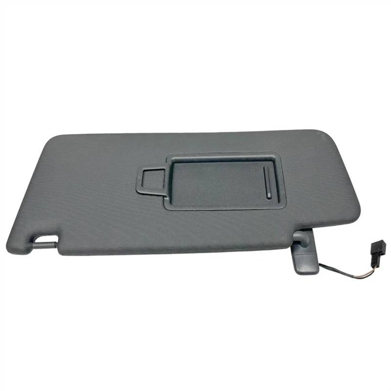 Schwarze Innensonnenblende Mit Spiegel Für VW Für Tiguan MK2 Für Touran Für Skoda Für Kodiaq 2020 5TA857551 5TA857552 Auto Polarisierte Sonnenblende(Links) von ESPYN