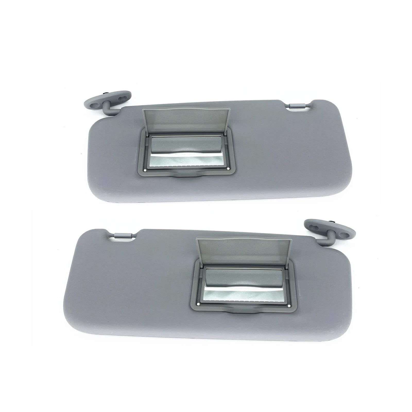 Sonnenschutz Für Hyundai Für Getz 2002-2009 2010 2011 2012 LHD Auto Sonnenblende Blind Abdeckung Schild Schatten Mit Spiegel Auto Polarisierte Sonnenblende(Left-Right) von ESPYN