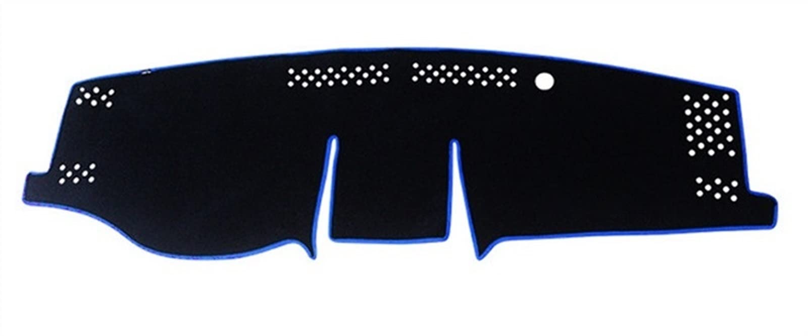 ESPYN Teppich Mittelkonsole Für Toyota Für RAV4 XA50 Hybrid 2019 2020 2021 2022 2023 LHD Auto Armaturenbrett Abdeckung Matte Dash Sonnenschutz Pad Beschattungsmatte (Color : Blue Side) von ESPYN