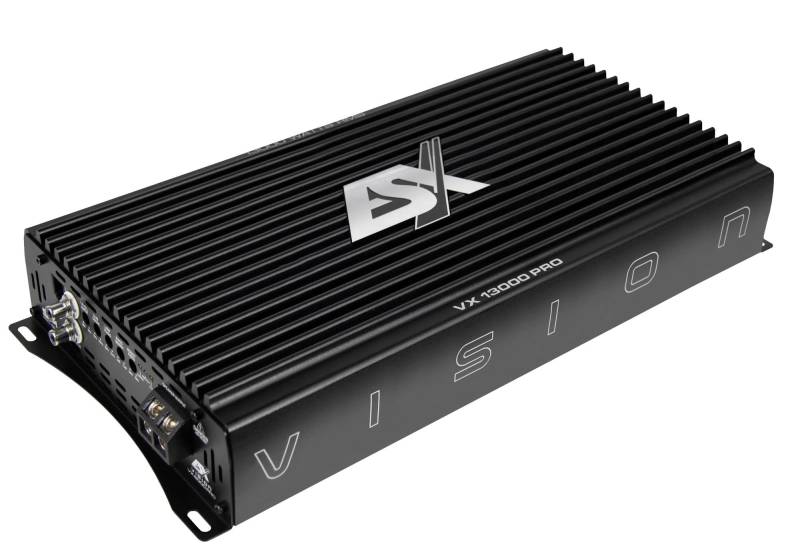 ESX VX13000 PRO - Mono Ultra Class D Digital Verstärker Monoblock 13.000 Watt RMS Ausgangsleistung von ESX