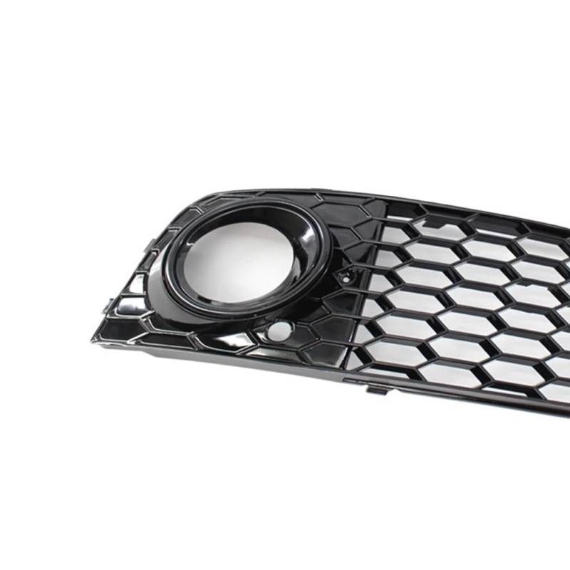 Kühlergrill Gitter Auto 1 Paar Auto-Frontstoßstange Nebelscheinwerfergitter Links rechts Auto-Nebelscheinwerfergitterabdeckung für A4 B8 2008–2012 Kühlergrill Auto Nieren von ESyem