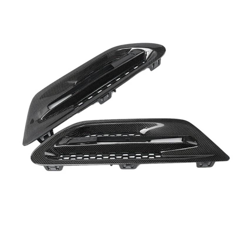 Kühlergrill Gitter Auto 1 Paar Auto-Seitenlüftungsgitter für 5er-Serie für F10 M5 2011 2012 2013 2014 2015 2016 2017 Kühlergrill Auto Nieren von ESyem