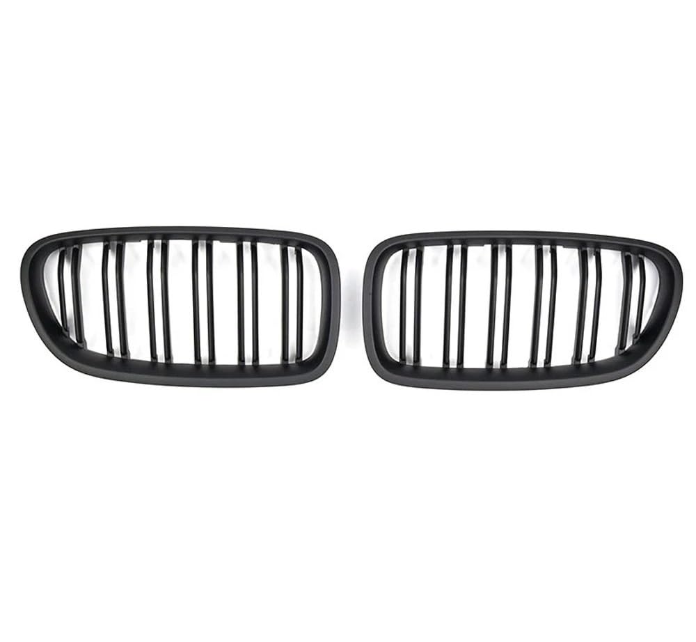 Kühlergrill Gitter Auto 2 Stück Auto-Stil glänzend schwarz vorne Nieren-Doppellamellengrill für 5er F10 F11 F18 2010–2017 Dual Line Kühlergrill Auto Nieren Kühlergrill Gitter Auto 2 Stück Auto-Stil glänzend schwarz vorne Nieren-Doppellamellengrill für 5er F10 F11 F18 2010–2017 Dual Line Kühlergrill Auto Nieren von ESyem