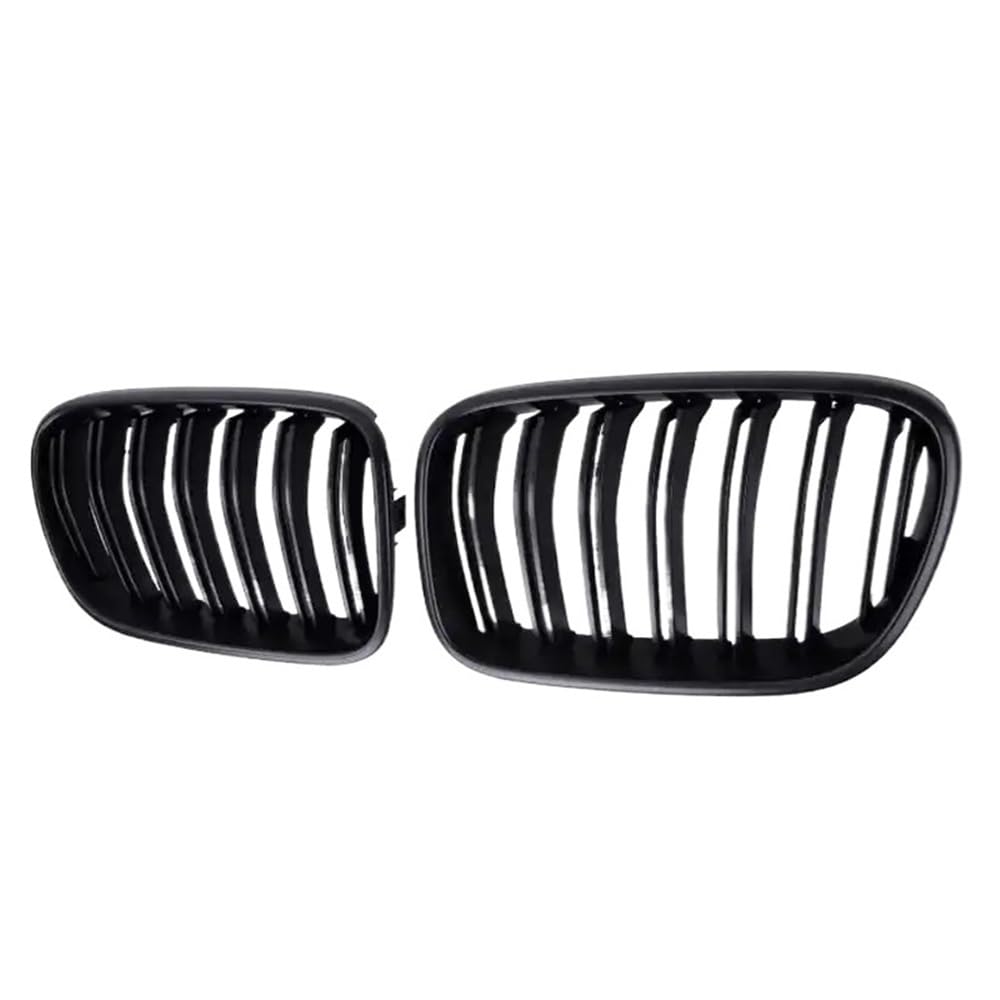 Kühlergrill Gitter Auto 2 Stück glänzend Schwarze Auto-Frontstoßstangengitter für X3 F25 2011–2013 Nierengitter-Zubehör Ersatz Kühlergrill Auto Nieren von ESyem