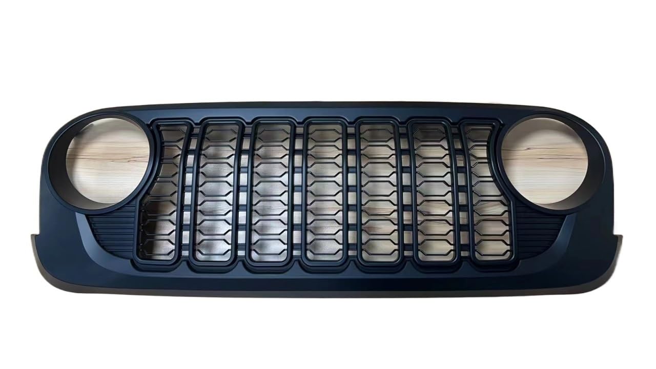 Kühlergrill Gitter Auto 2024 Kühlergrill für Wrangler JK 2007 2008 2009 2010 2011 2012 2013 2014 2015 2016 2017 für LantSun J400 Kühlergrill Auto Nieren von ESyem