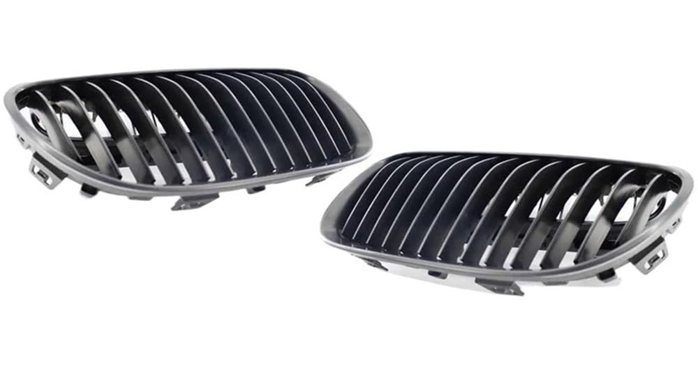 Kühlergrill Gitter Auto 2PCS Auto Front Hood Niere Grille Stoßstange Matt Schwarz Für E92 E93 Für 3 Serie 2-Tür 2010 2011 2012 2013 Kühlergrill Auto Nieren von ESyem