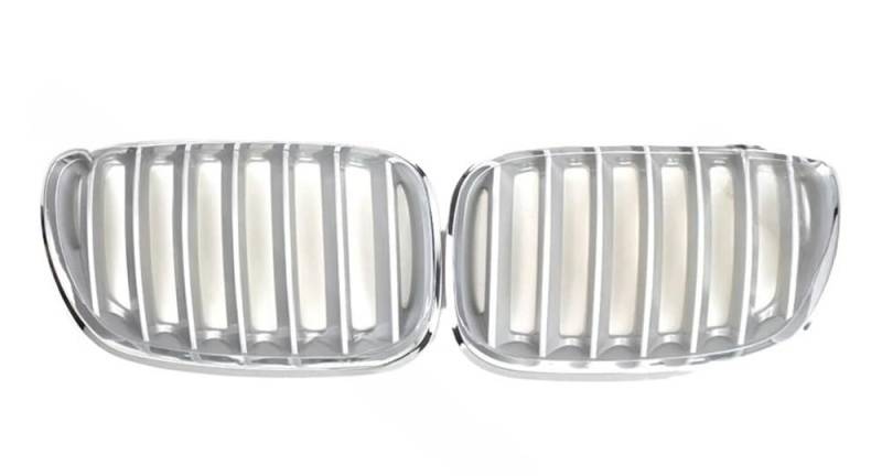 Kühlergrill Gitter Auto 2PCS Auto Zubehör Frontschürze Grille Haube Niere Grills Für X5 E53 2004 2005 2006 Auto Styling Kühlergrill Auto Nieren von ESyem