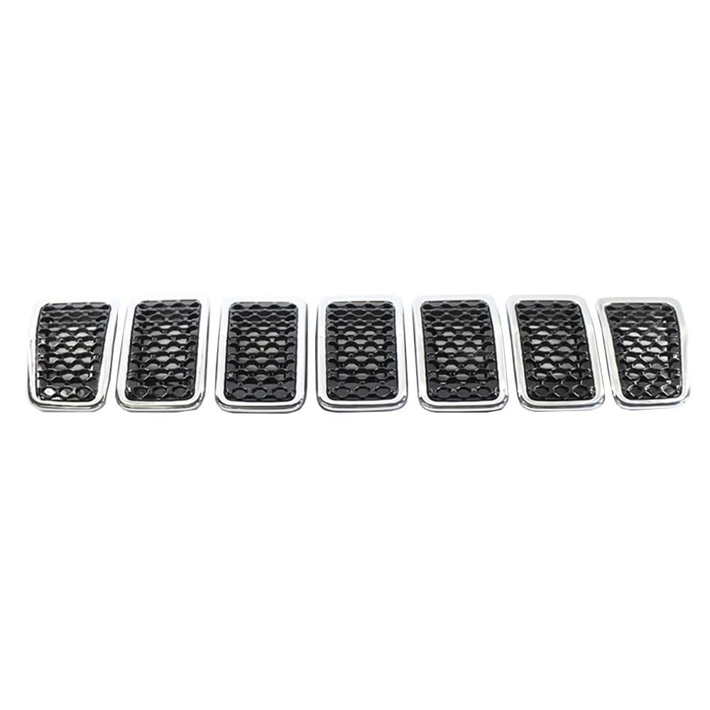 Kühlergrill Gitter Auto 7PCS Auto Vorderen Stoßfänger Zentrale Grill Abdeckung Trim Ersetzen Mesh Für Cherokee 2019 2020 2021 2022 Kühlergrill Auto Nieren Kühlergrill Gitter Auto 7PCS Auto Vorderen Stoßfänger Zentrale Grill Abdeckung Trim Ersetzen Mesh Für Cherokee 2019 2020 2021 2022 Kühlergrill Auto Nieren von ESyem